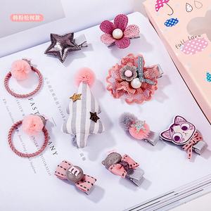 Модный набор заколок для волос, 10 шт./компл., для детей, оптовая продажа с фабрики - Product Image 2