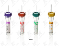 Mini tubo de prueba de recolección de sangre micro capilar, 0,25 ml, 0,5 ml, 1ml