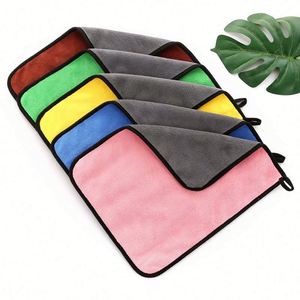 Paño de Limpieza de Microfibra Absorbente de 800 g/m² de Secado Rápido con Logotipo Personalizado, Toalla de Lavado para Automóvil - Product Image 4