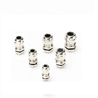 Connecteur de presse-étoupe étanche IP68 304 câble métrique en acier inoxydable M6 M8 M10 M12 M14 M16 M18 pour câble 3-6.5mm 4-8mm