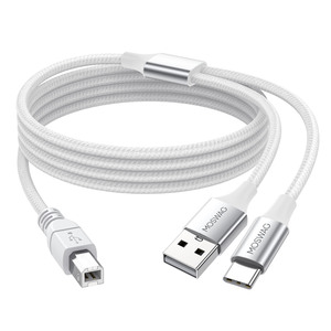 <span class=keywords><strong>Usb</strong></span> máy in Midi cáp với 2 trong 1USB Loại C 2way splitter 1 2 3 5m Tương thích với bàn phím bằng OEM Cáp nhà máy - Product Image 2