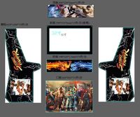 Console de jeu d'arcade rétro à monnayeur pour 2 joueurs, en bois, avec écran LCD et garantie d'un an, idéale pour la salle de jeux à domicile