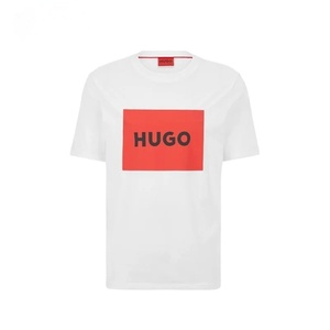 Camiseta de Manga Corta para Hombre, 2026, Transpirable, Cómoda, de Algodón Liso, con Estampado de Letras, Cuello Redondo, Suave - Product Image 5