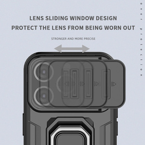 Fundas Para celulares với Slide máy ảnh điện thoại bìa cho iphone15 với chân đế xe chủ Heavy Duty trường hợp điện thoại cho iphone13 14 - Product Image 5