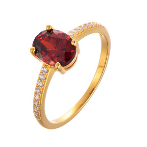 مجوهرات فضة مصير بيضاوية مقطعة من الأحجار الكريمة خاتم خطوبة زفاف أخضر للنساء - Product Image 6