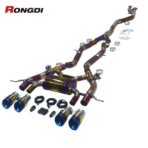 Catback de titanio de rendimiento con Valvetronic y escapes para <span class=keywords><strong>BMW</strong></span> G80 M3 y G8X M3 Servicio profesional - Product Image 1