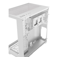 Lovingcool Blanc Gaming Pc Châssis ATX MATX Computer Case Full Tower Transparent Cabinet Pc Case avec RGB Cooler Fan pour Desktop