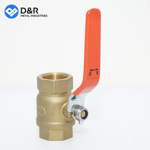 Robinet <span class=keywords><strong>à</strong></span> <span class=keywords><strong>bille</strong></span> en laiton D&R DN20 200 WOG Femelle Filetage BSPP Poignée longue en fer pour l'alimentation en eau Fabricant OEM Logo personnalisé disponible - Product Image 3