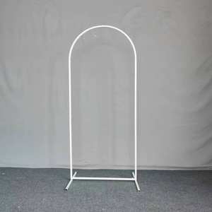 بيع بالجملة ذهبي أبيض معدني قوس عرس إطار خلفية حامل لبالونات الحفلات زهرة إطار زهرة الديكور المرحلة - Product Image 5