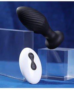 गर्म बिक्री वायरलेस रिमोट कंट्रोल पुरुष वाइब्रेटिंग प्रोस्टेट मालिश महिला पुरुषों के लिए गुदा वाइब्रेटर प्लग डिएटर सेक्स टॉय - Product Image 6