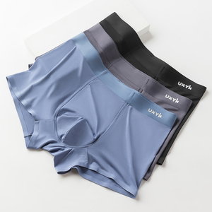 <span class=keywords><strong>Boxer</strong></span> <span class=keywords><strong>3</strong></span> pièces avec impression personnalisée en gros personnalisée de haute qualité Boxers pour hommes Slips - Product Image 4