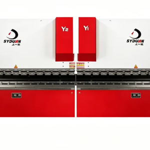 Presse plieuse CNC électrohydraulique à double liaison de haute précision 12000KN avec système DELEM DA53T pour le pliage des métaux - Product Image 1
