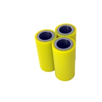 Roues en caoutchouc personnalisées, roues en polyuréthane, roulettes, roues AGV, résistantes à l'usure pour la manutention industrielle, OEM ODM