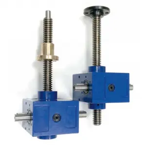 High precision cubic worm gear ball screw jack for sale