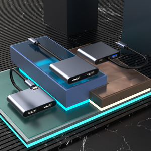 Adattatore HDTV <span class=keywords><strong>USB</strong></span> 3.1 <span class=keywords><strong>C</strong></span> a 2.0 in Lega di Alluminio con 4 Porte e Connettori Digitali Multipli, Vendita all'Ingrosso - Product Image 6