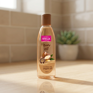 Stela Care Argan <b>Baby</b> <b>Oil</b> Lightweight Daily Body Massage <b>Oil</b> for <b>Babies</b> with Smooth Texture Easy Application and Gentle Everyday - Product Image 2