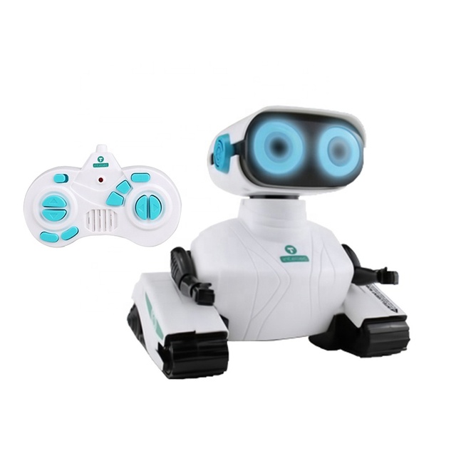 New Electronic Smart Rc Robot Radio Control Toys with Sound and Light for Kid Children with Flexible Body Walking and Dancing
