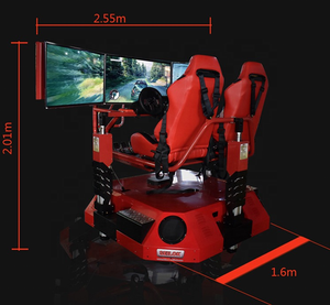 Machine de jeu d'arcade de course 3D à 3 écrans Street View pour la conduite, à vendre - Product Image 4