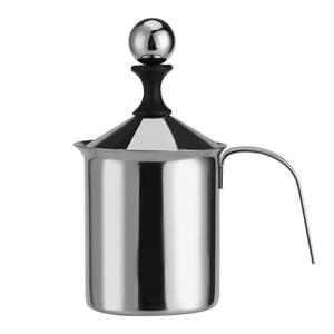 <span class=keywords><strong>Pichet</strong></span> à lait manuel en aluminium avec poignée, couvercle, avec filtre à Double couche, pour friture, Latte <span class=keywords><strong>Cappuccino</strong></span>, - Product Image 6
