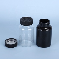 Bouteilles de médicaments vides en PET de 100 ml et 250 ml, emballages en plastique, vente en gros, usine, luxe, pour le stockage de capsules de vitamines