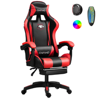 Chaise de jeu, chaise d'ordinateur pour bureau à domicile, chaise inclinable et élévatrice
