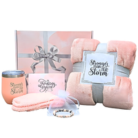 Paniers cadeaux spa personnalisés pour femmes Paquets de détente avec savon bougie tasse cadeaux de remerciement coffret cadeau unique