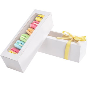 กล่องกระดาษบรรจุภัณฑ์ขนมมาการองขายดี - Product Image 1