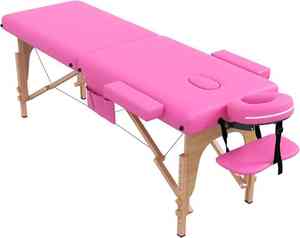 Cama de masaje plegable profesional portátil de alta calidad, silla de salón de belleza, cama de mesa de masaje - Product Image 5