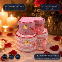 Boîte d'emballage pour jouets en peluche, boîte en forme de cœur pour la Saint-Valentin, boîtes cadeaux pour mariage, boîtes cadeaux personnalisées en carton, emballage de boîte cadeau pour parfum