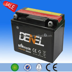 YTX16-BS OEM de fábrica de alta calidad precio seco <span class=keywords><strong>Moto</strong></span> Agm batería DENEL batería de la motocicleta - Product Image 1