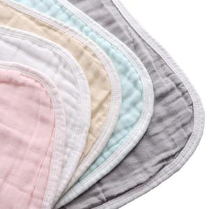 100% personalizzabile cotone mussola Burp panno morbido e assorbimento di acqua asciugamano con motivo animale per neonato colori molto popolari - Product Image 3