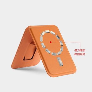 กระเป๋าใส่บัตรแม่เหล็กหนัง PU  ใส่โลโก้ได้  แฟชั่น  สำหรับ iPhone 13/14/15/16/17 Pro Max  ช่องใส่บัตรเครดิต  ไม่มี - Product Image 4