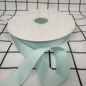 Ruban gros-grain bleu <span class=keywords><strong>vert</strong></span> turquoise haute densité en gros pour garnitures de vêtements et nœuds pour cheveux DIY - Product Image 2