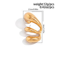Pendientes de Clip Modernos de Aleación con Perlas de Diseño, Sin Perforación, para Mujer, Joyería Fina, Accesorios de Moda, Regalos Elegantes