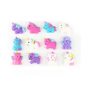 New 20 styles Kawaii Unicorn Horse Mochi Squishy Toys for Kids Mini squishy squeeze Toys Unicorn Mochis