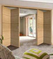 Offre Spéciale porte pliante porte intérieure en bois fournisseur supérieur villa de luxe portes de chambre conception personnalisée de haute qualité
