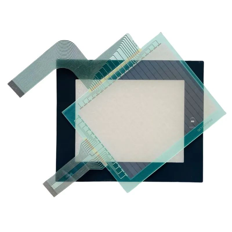 Digitizer Panel layar sentuh kaca untuk A953GOT-TBD A953GOT-TBD-M3 A956GOT-TBD TouchPad Film depan lapisan pelindung