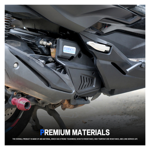 For ADV350/NSS350/ <strong>FORZA350</strong>/ FORZA 350 Motorcycle Water Pump &amp; Engine Oil Anti-theft Cover Guard Protector - Product Image 5