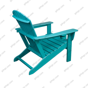 Mobilier de patio moderne <span class=keywords><strong>Fauteuil</strong></span> Adirondack avec porte-gobelet en <span class=keywords><strong>plastique</strong></span> recyclé bois pour jardin arrière-cour - Product Image 6