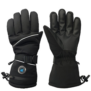 Gants <span class=keywords><strong>d</strong></span>'hiver chauffants à température réglable, imperméables, compatibles <span class=keywords><strong>avec</strong></span> les écrans tactiles, légers, en polyester, à doigts séparés, protection UV - Product Image 2