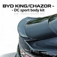 NOUVEAU KIT CARROSSERIE STYLE DC BYD KING CHAZOR 2024 2025 EN PP LÈVRE AVANT JUPES LATÉRALES DIFFUSEUR ARRIÈRE SPOILER NOIR BRILLANT ACCESSOIRES