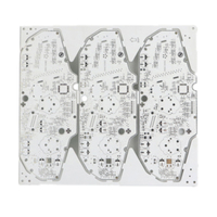 Carte de circuit imprimé FR-4 pour lampe de culture LED, haute conductivité thermique, MCPCB personnalisé, cuivre 36um, 1,6 mm, directement de l'usine