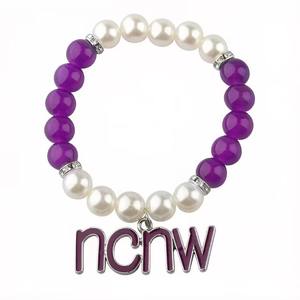 Nueva Pulsera Personalizable con Letras Griegas NCNW NAUW <span class=keywords><strong>1935</strong></span>, Regalo de Aniversario para Mujer, Pulsera con Colgante de Cuentas NCNW - Product Image 3
