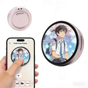Control de Acceso con Insignia Digital, Broche con Pantalla Táctil HD de 1.85 Pulgadas, Bluetooth Recargable, Código Abierto, API Abierta, Programación Personalizada DIY - Product Image 1