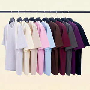 300GSM Oversized Crewneck Double-Brushed Solid Streetwear - Product Image 2