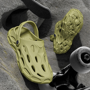 Sabots en mousse antidérapants OEM les plus vendus, chaussures légères et tendance à trous, vente en gros, livraison rapide, sabots en EVA pour hommes - Product Image 2