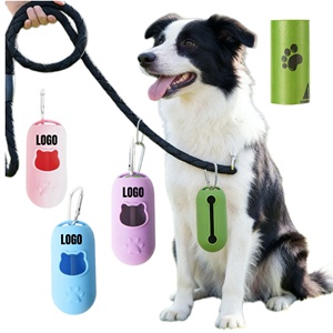 Sacs à déjections canines biodégradables super pratiques et légers, pochettes portables rechargeables pour déchets de chien avec conception à ouverture facile pour l'extérieur - Product Image 3