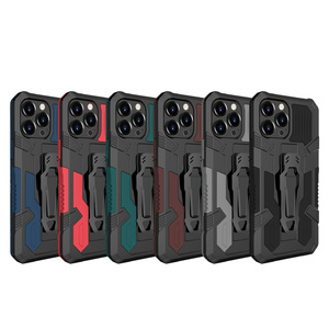 Для iPhone 15/15Pro/15plus/15 promax гибридный TPU + PC материал двойной цвет имеет простой металлический Задний зажим для разборки - Product Image 5