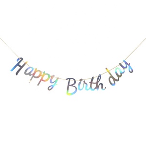 ป้ายกระดาษอวยพรวันเกิด<span class=keywords><strong>ราคา</strong></span>โรงงานขายส่งตะวันออกเฉียงเหนือ สำหรับตกแต่งงานปาร์ตี้วันเกิด - Product Image 2