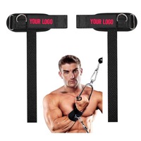Sangles de poignet réglables, antidérapantes, durables et robustes pour la musculation, avec logo personnalisable